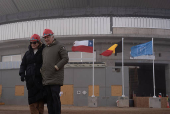 Los reyes de los Belgas, Felipe y Matilde, visitan el Observatorio Paranal de ESO