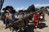 'Vyborg Frontier' military festival  outside St. Petersburg