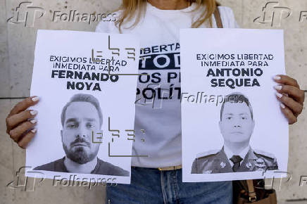 Concentración contra el gobierno de Nicolás Maduro en Madrid