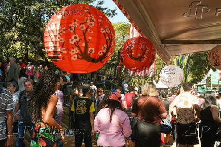 Terceiro dia da Festa das Cerejeiras 2025 no Parque do Carmo