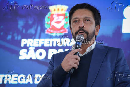 Entrega das câmeras nas motos da PM e GCM de São Paulo