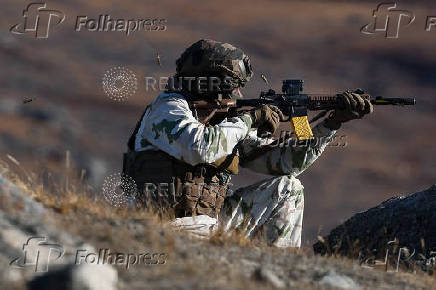 Military drills in Greenland