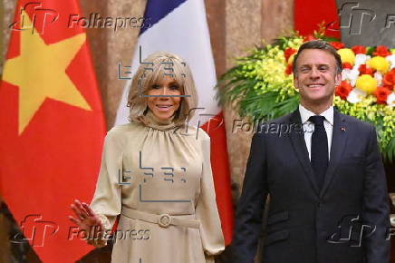 French President Emmanuel Macron visits Vietnam