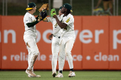MLB: Baltimore Orioles at Athletics