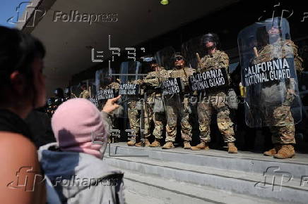 National Guard deployed by President Trump as anti-ICE protests continue in Los Angeles