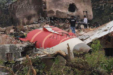 Air India plane with over 240 on board crashes after take-off in Ahmedabad