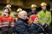 Royal couple visits Spitsbergen Island