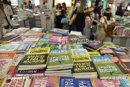 Movimentação da bienal do livro nesta terça-feira (17) no rio de janeiro.