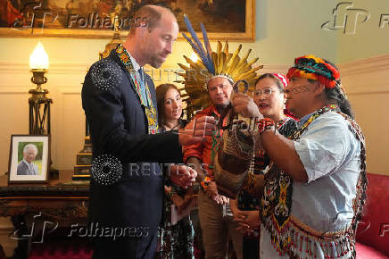 Prince William attends high-level roundtable at St James's Palace, in London