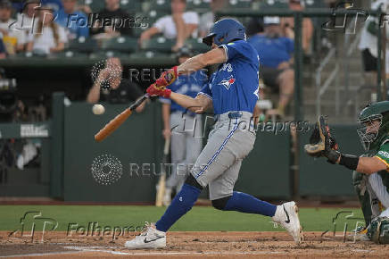 MLB: Toronto Blue Jays at Athletics