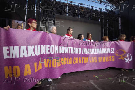 Pamplona para los Sanfermines para denunciar las agresiones sexistas