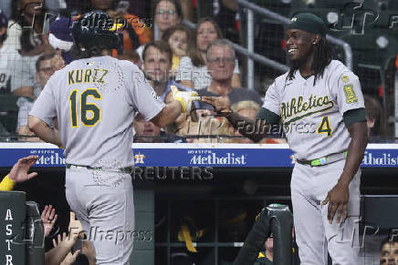 MLB: Athletics at Houston Astros