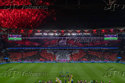 partida entre flamengo e internacional