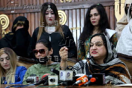 Transgender community protest demanding more rights and protection in Peshawar