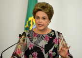 A presidente Dilma Rousseff