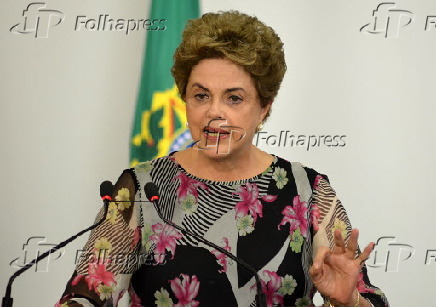 A presidente Dilma Rousseff