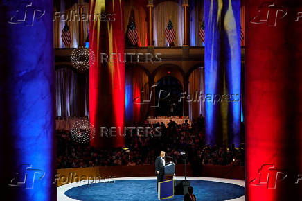U.S. President Trump attends the National Republican Congressional Committee (NRCC) dinner, in Washington