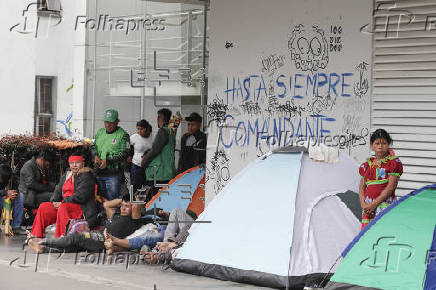 Miles de indígenas ocupan la principal universidad colombiana a la espera del 1 de Mayo