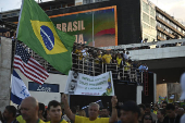 Bolsonaro ato pela anistia em Brasília
