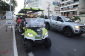 Passeio de carrinho elétrico gratuito