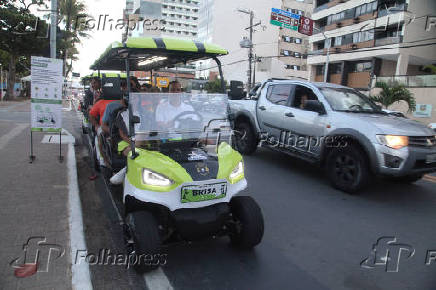 Passeio de carrinho elétrico gratuito