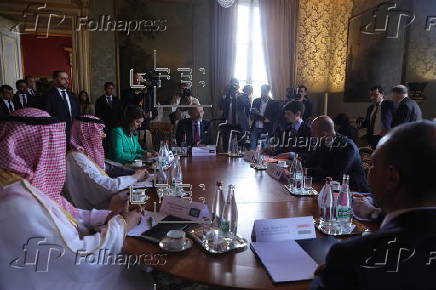 French Foreign Minister Barrot meets counterparts from Egypt, Jordan, and Saudi Arabia
