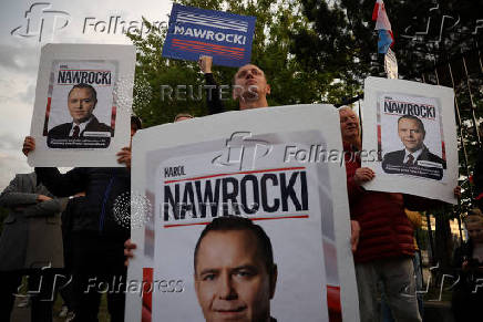 Poland's Presidential candidates hold final debate at Polish Television in Warsaw