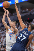 NBA: Playoffs-Oklahoma City Thunder at Minnesota Timberwolves