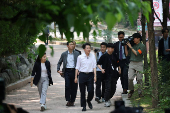 Presidential candidates attend their election campaign rallies