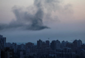 Russian drone and misille strike in Kyiv