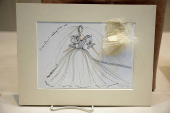 'Princess Diana's Style & A Royal Collection' is displayed, at a public exhibition in The Museum of Style Icons, in Newbridge
