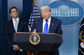 President Trump holds White House press conference