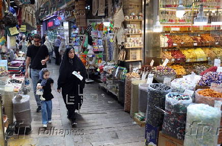 Daily life in a bazaar in Tehran amid ceasefire with Israel