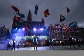 Procession of Ommegang in Brussels