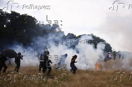 Protests against construction of A69 highway in southwestern France
