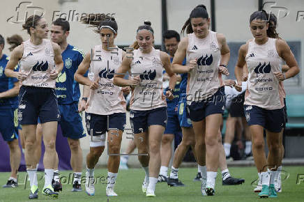 Entrenamiento selección española femenina de fútbol