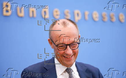 German chancellor's annual summer press conference in Berlin