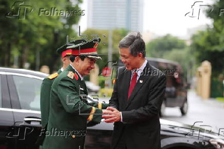 Singapore’s Minister for Defence Chan Chun Sing visits Vietnam