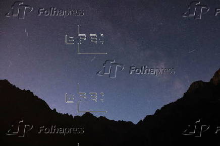 Perseids meteor shower in Poland