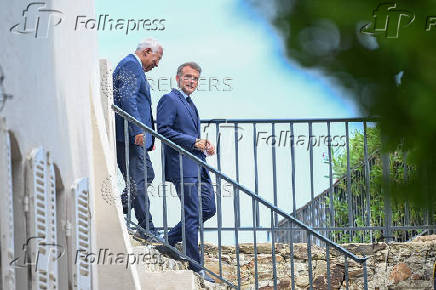 European leaders hold video conference on Ukraine