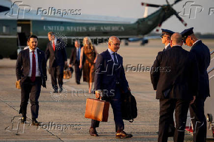 U.S. President Trump departs for New York City to attend the 80th United Nations General Assembly