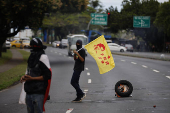 Protestas sindicales en Panamá