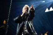 Banda Simple Minds faz show em São Paulo