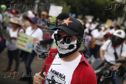 Salvadoreños exigen la derogación de ley de minería en el Día Mundial del Medio Ambiente