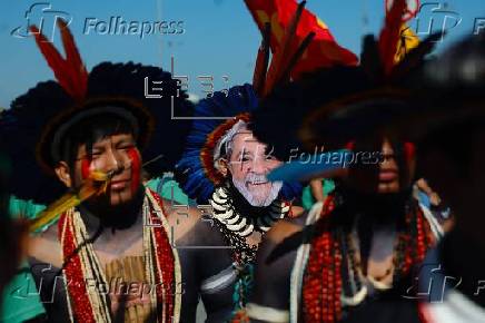 Indígenas protestan contra una subasta petrolera en Brasil por amenazar la Amazonía