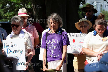 Catholic nuns gather for a 