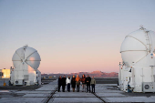 Los reyes de los Belgas, Felipe y Matilde, visitan el Observatorio Paranal de ESO