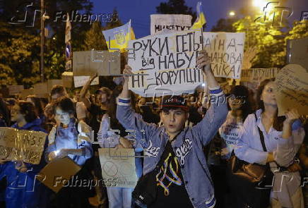 Kyiv protest calls for restoring independence of Ukrainian anti-corruption agencies