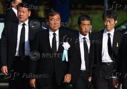 80th anniversary of World War Two atomic bombing, in Hiroshima
