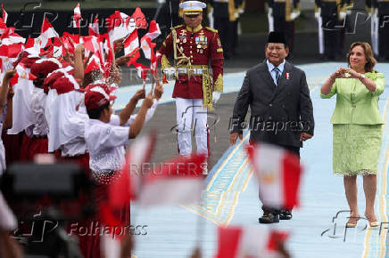 Peru's President Dina Boluarte visits Jakarta